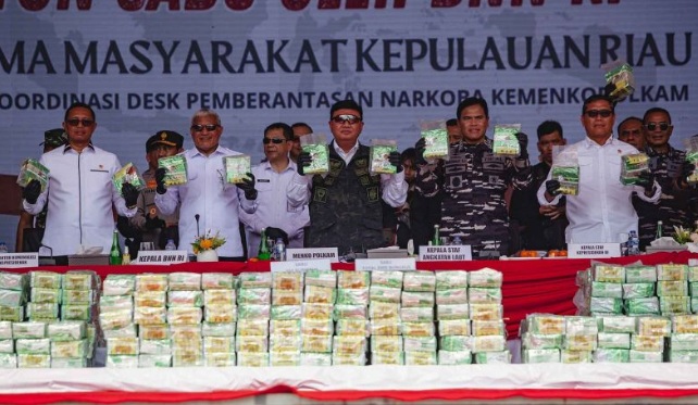 Prabowo apresiasi aparat yang gagalkan penyelundupan dua ton narkoba Prabowo apresiasi aparat yang gagalkan penyelundupan dua ton narkoba