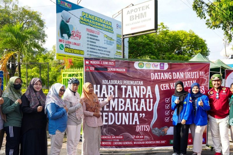 Pemkot Madiun kampanyekan hidup sehat di Hari Tanpa Tembakau Sedunia Pemkot Madiun kampanyekan hidup sehat di Hari Tanpa Tembakau Sedunia