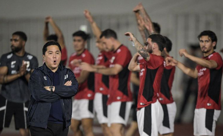 Patrick Kluivert puas dengan pemain-pemain baru timnas Indonesia Patrick Kluivert puas dengan pemain-pemain baru timnas Indonesia