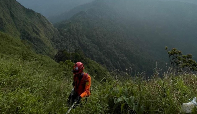 Pendaki Puncak Natas Angin Pegunungan Muria Kudus berhasil dievakuasi 