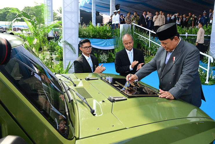 Deretan produk alutsista dalam negeri yang hadir di Indo Defence
