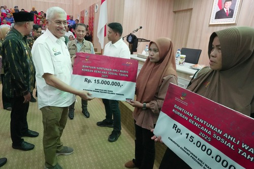 Kemensos santuni korban penembakan KKB dan balita Kendari
