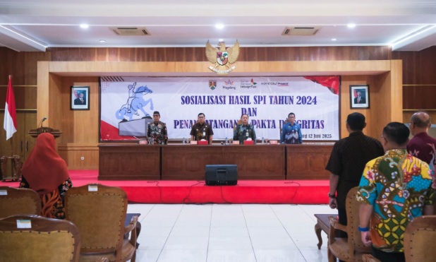 Pemkot Magelang komitmen antikorupsi lewat sosialisasi SPI dan teken pakta integritas Pemkot Magelang komitmen antikorupsi lewat sosialisasi SPI dan teken pakta integritas