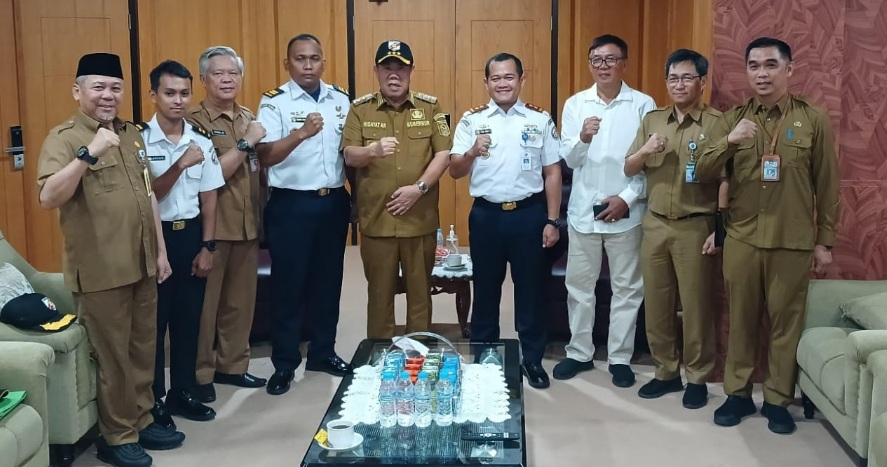 Bakamla RI Babel dan Pemprov Babel tingkatkan koordinasi pengamanan laut Bakamla RI Babel dan Pemprov Babel tingkatkan koordinasi pengamanan laut