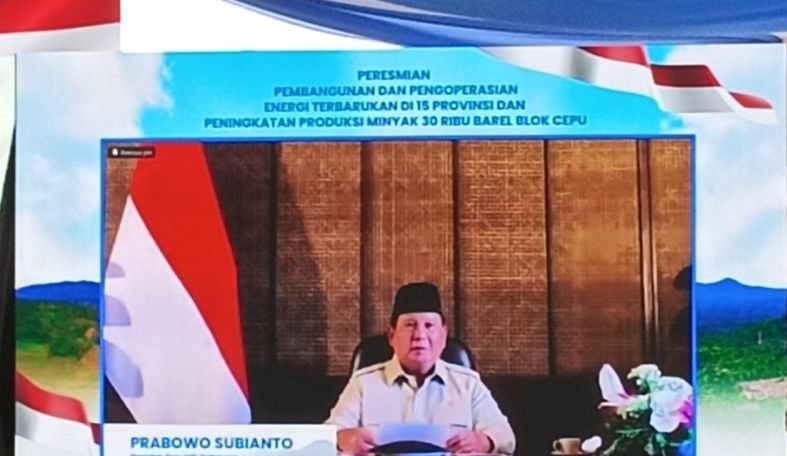 Prabowo resmikan operasional dan pembangunan PLTP-PLTS di 15 provinsi Prabowo resmikan operasional dan pembangunan PLTP-PLTS di 15 provinsi