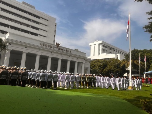 Hari Lahir Pancasila, Prabowo ajak bangsa perbaiki diri