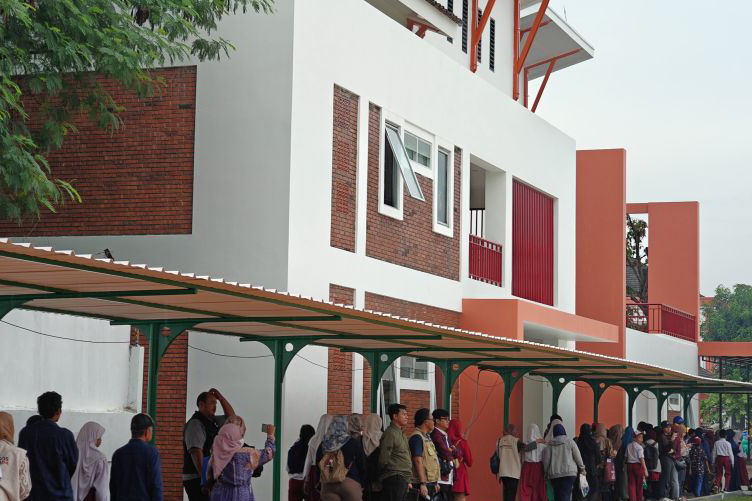 Pembangunan gedung Sekolah Rakyat Berasrama nasional sudah 80 persen Pembangunan gedung Sekolah Rakyat Berasrama nasional sudah 80 persen