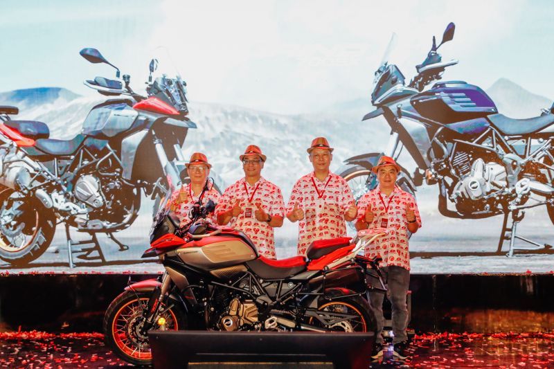 QJ Motor bawa empat model motor baru ke pasar Indonesia QJ Motor bawa empat model motor baru ke pasar Indonesia