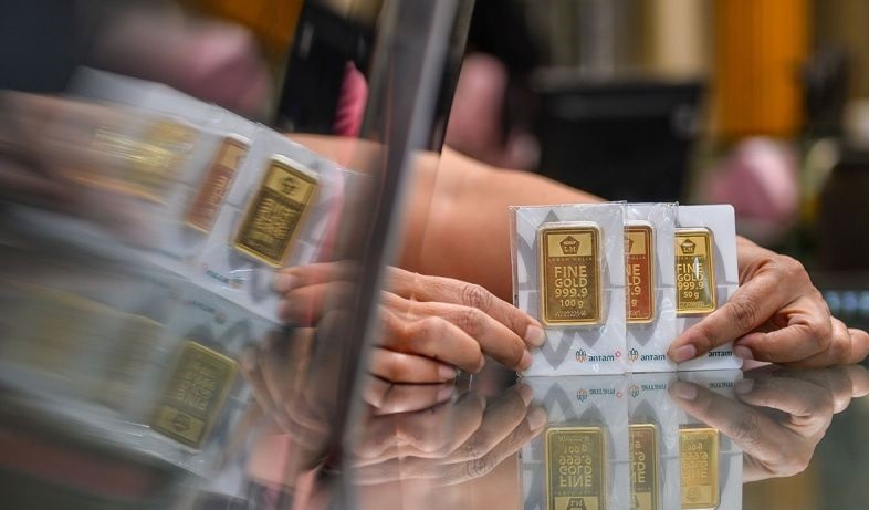 Emas Antam pada Sabtu kembali turun, kini ke angka Rp1,904 juta/gram