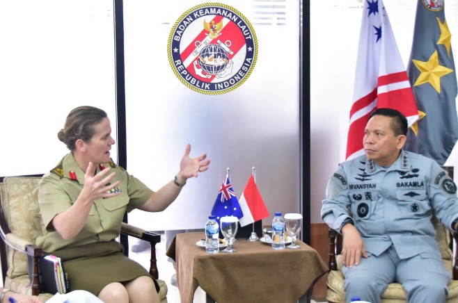 Kepala Bakamla RI terima kunjungan kehormatan Commander Indo-Pacific Endeavour 2025 Kepala Bakamla RI terima kunjungan kehormatan Commander Indo-Pacific Endeavour 2025