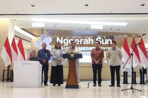 Resmikan NSWAC Bali, Prabowo: Bisa tarik pasien luar negeri
