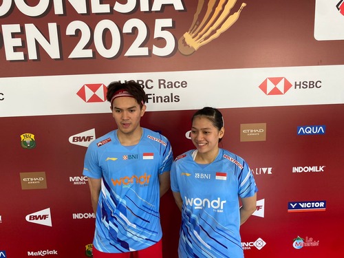Adnan/Indah masuk perempat final Indonesia Open 2025