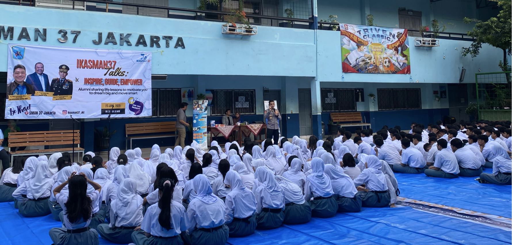 Hadapi tantangan dunia pekerja dan bangun generasi Indonesia Emas: Alumni SMAN 37 Jakarta gelar talk Hadapi tantangan dunia pekerja dan bangun generasi Indonesia Emas: Alumni SMAN 37 Jakarta gelar talk