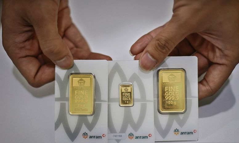 Emas Antam hari ini meroket Rp35.000 tembus ke Rp1,940 juta per gram