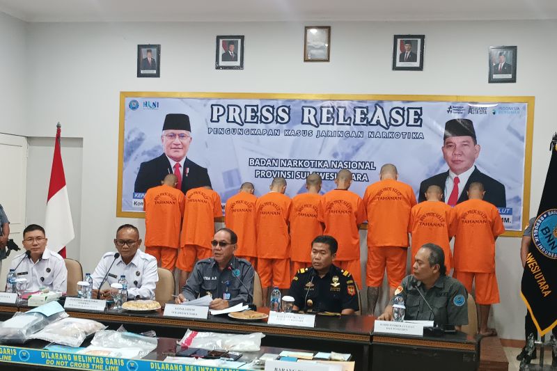 BNNP-Ditjenpas-Bea Cukai ungkap jaringan penyalahgunaan narkotika BNNP-Ditjenpas-Bea Cukai ungkap jaringan penyalahgunaan narkotika