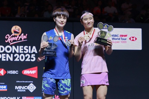 An Se young juara Indonesia Open 2025: laga yang tidak mudah