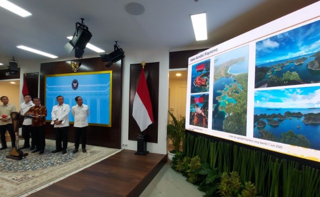 Istana: Pencabutan IUP di Raja Ampat bagian penertiban sejak Januari Istana: Pencabutan IUP di Raja Ampat bagian penertiban sejak Januari