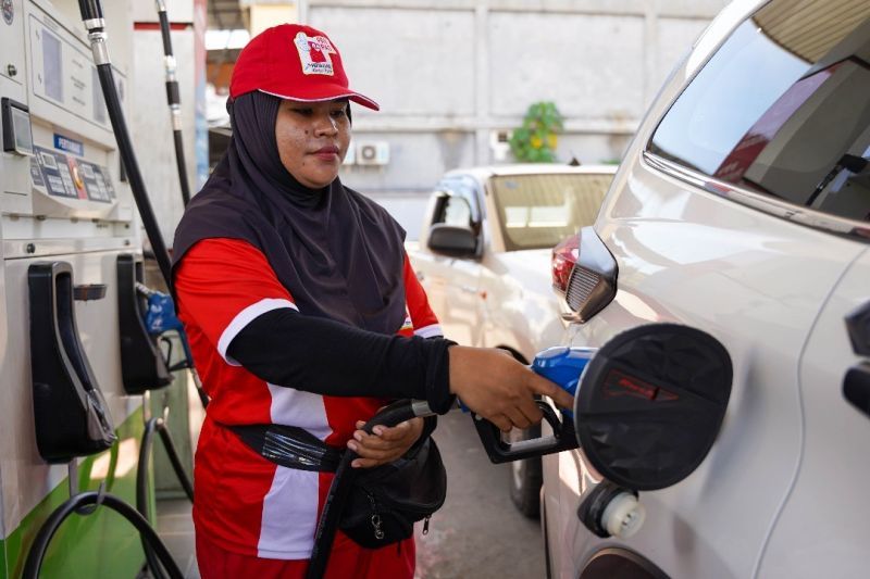 Harga BBM Pertamina, Shell, bp, Vivo stabil meski minyak dunia naik Harga BBM Pertamina, Shell, bp, Vivo stabil meski minyak dunia naik