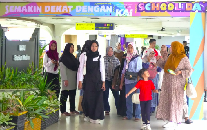 Penumpang KA di Sumut meningkat 23 persen di long weekend Tahun Baru Islam Penumpang KA di Sumut meningkat 23 persen di long weekend Tahun Baru Islam