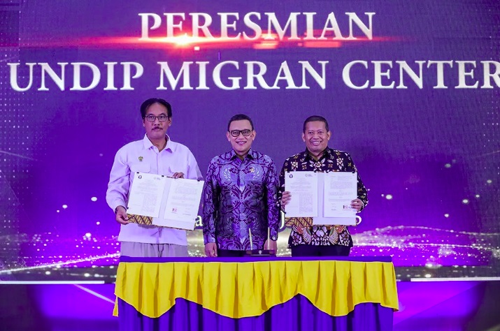 Menteri P2MI resmikan Undip Migrant Center Menteri P2MI resmikan Undip Migrant Center