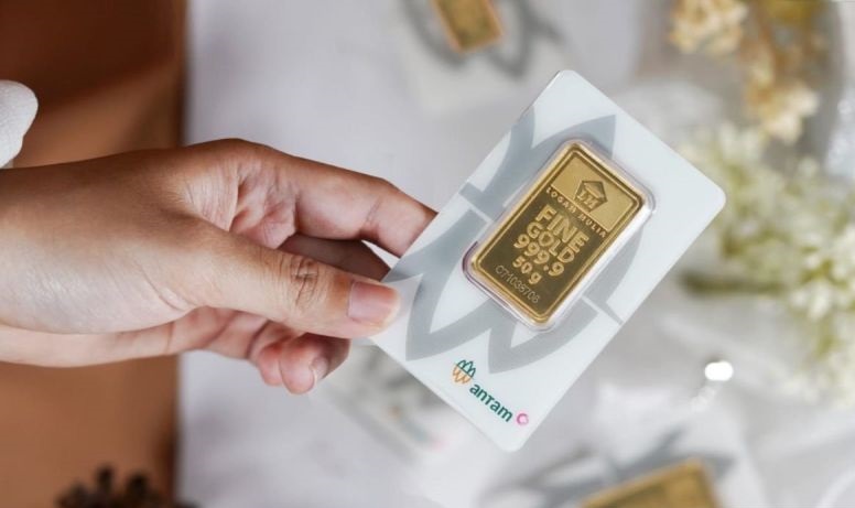 Harga emas Antam hari ini stabil di angka Rp1,932 juta/gram