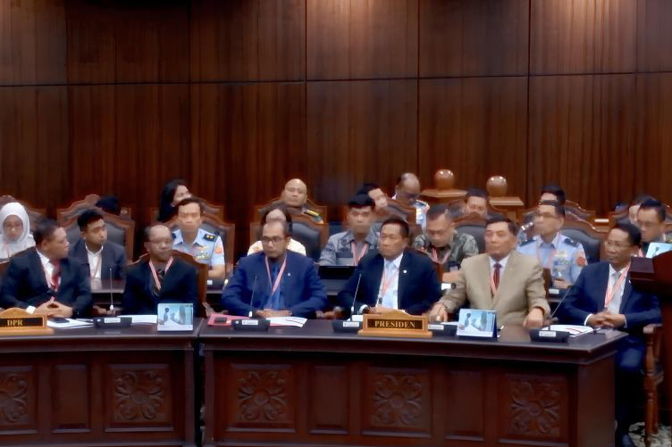 MK gelar sidang lanjutan uji formal UU TNI, dihadiri Menkum dan Menhan MK gelar sidang lanjutan uji formal UU TNI, dihadiri Menkum dan Menhan