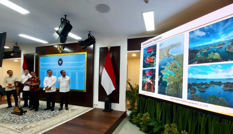 Presiden Prabowo beri perhatian khusus jaga Raja Ampat Presiden Prabowo beri perhatian khusus jaga Raja Ampat