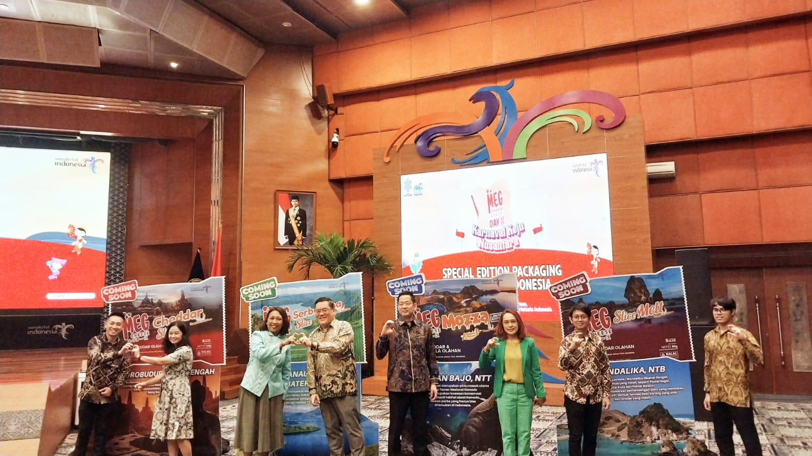Meg Cheese Day 2025 hadirkan karnaval keju nusantara & luncurkan kemasan spesial Wonderful Indonesia Meg Cheese Day 2025 hadirkan karnaval keju nusantara & luncurkan kemasan spesial Wonderful Indonesia