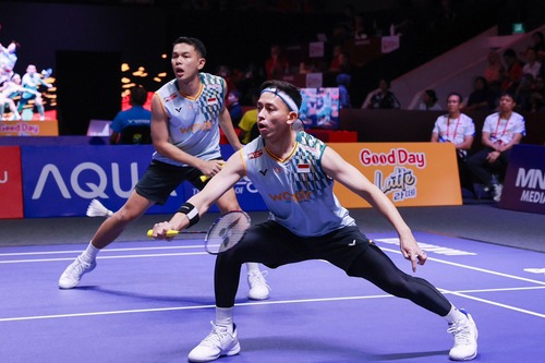 Fajar/Rian ke-16 besar Indonesia Open 2025 siap hadapi China