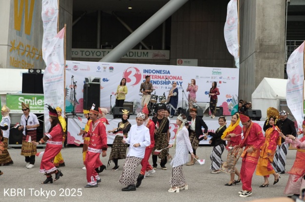 Ragam seni & kuliner nusantara semarakkan The 3rd International Friendship Day Tokyo Festival Ragam seni & kuliner nusantara semarakkan The 3rd International Friendship Day Tokyo Festival