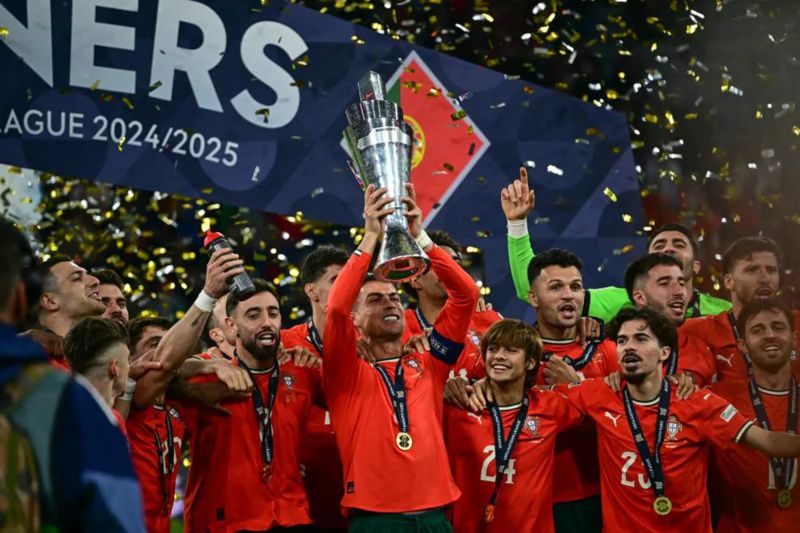 Portugal juara UEFA Nations League tekuk Spanyol lewat adu penalti Portugal juara UEFA Nations League tekuk Spanyol lewat adu penalti