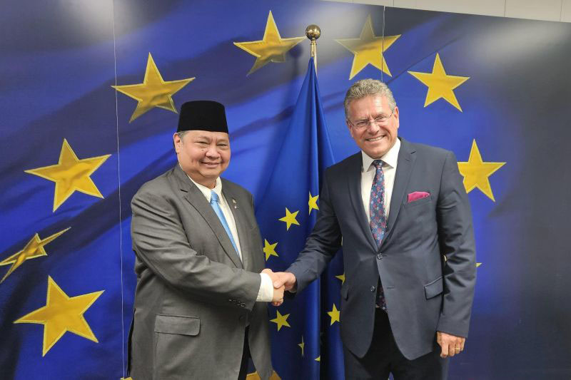 Airlangga sebut perundingan IEU-CEPA masuki tahap akhir Airlangga sebut perundingan IEU-CEPA masuki tahap akhir