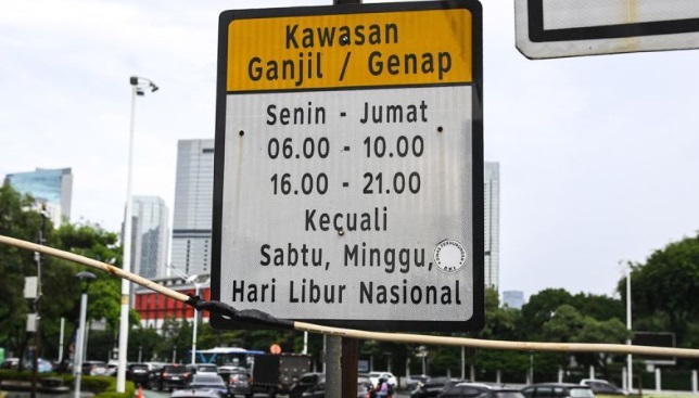 Ganjil-genap di Jakarta hanya lima hari pekan ini Ganjil-genap di Jakarta hanya lima hari pekan iniÂ