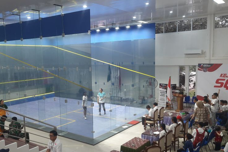 160 atlet bersaing di Kejurnas Squash 2025 160 atlet bersaing di Kejurnas Squash 2025