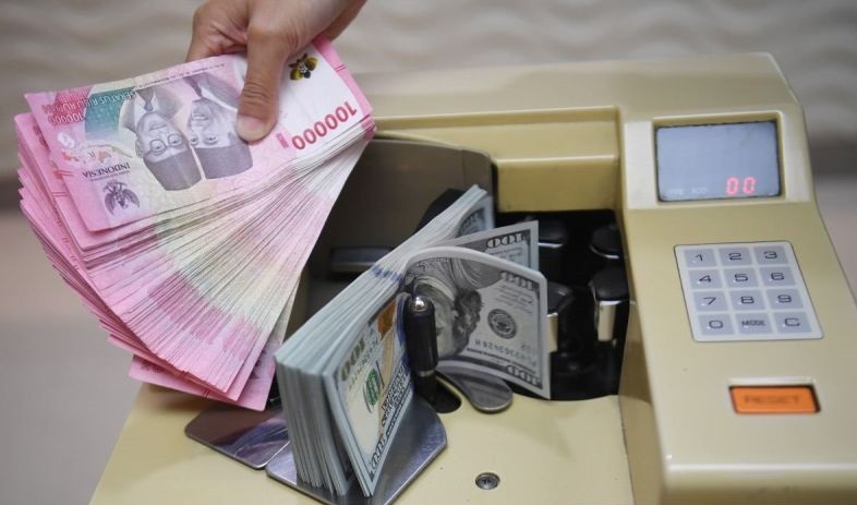 Rupiah menguat karena situasi geopolitik mereda
