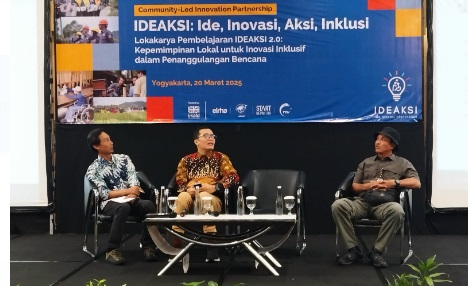 YEU pertemukan inovator lokal penanganan bencana dengan pemangku kepentingan YEU pertemukan inovator lokal penanganan bencana dengan pemangku kepentingan