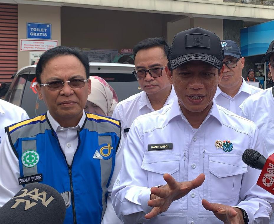 KLH & Jasa Marga kerjasama dukung pengelolaan sampah di Rest Area di momen libur Lebaran 2025 KLH & Jasa Marga kerjasama dukung pengelolaan sampah di Rest Area di momen libur Lebaran 2025