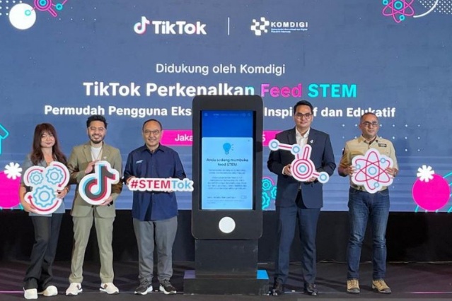 TikTok perkenalkan feed STEM di Indonesia TikTok perkenalkan feed STEM di Indonesia