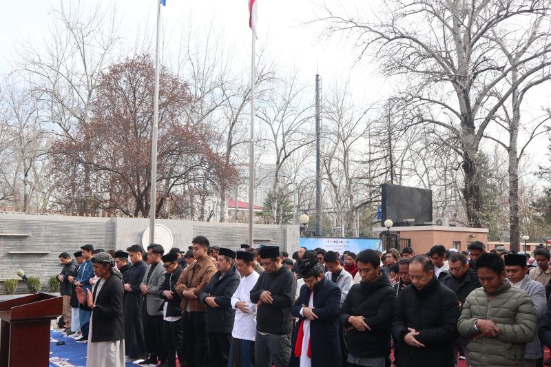 KBRI Beijing gelar shalat Idulfitri bersama ratusan WNI