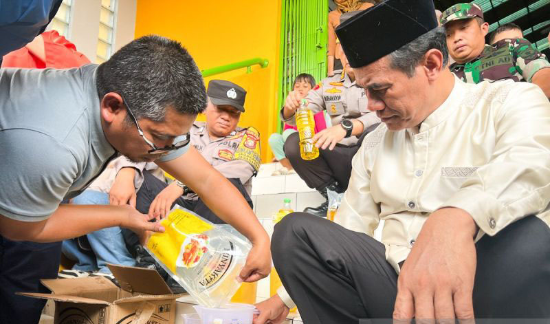 Mentan temukan MinyaKita tak sesuai takaran di Pasar Lenteng Agung