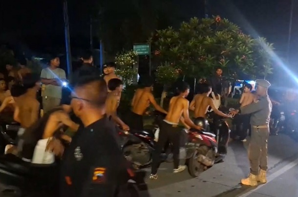 Picu kegaduhan, 278 remaja konvoi sepeda motor diinapkan di Polrestabes Semarang Picu kegaduhan, 278 remaja konvoi sepeda motor diinapkan di Polrestabes Semarang