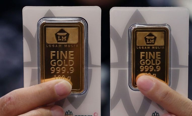 Emas Antam 26 Maret naik Rp10.000 menjadi Rp1,769 juta per gram
