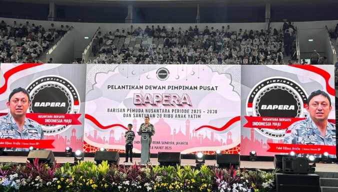 Pengurus DPP Bapera dikukuhkan bersama 20 ribu anak yatim di Jakarta Pengurus DPP Bapera dikukuhkan bersama 20 ribu anak yatim di Jakarta