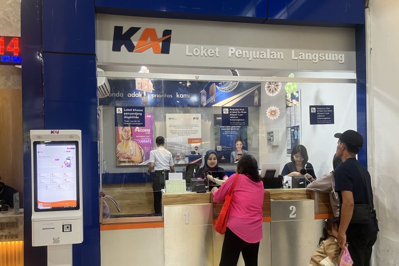 KAI Daop I Jakarta: 227.210 kursi terjual di Stasiun Gambir