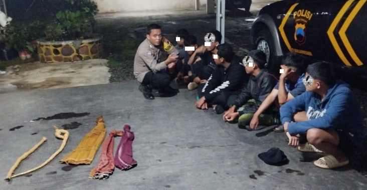 Polres Banjarnegara gagalkan perang sarung, 7 remaja diamankan