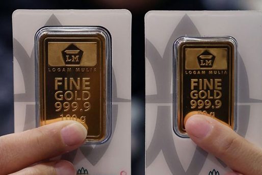 Harga emas 12 Maret meroket hingga Rp1,702 juta per gram