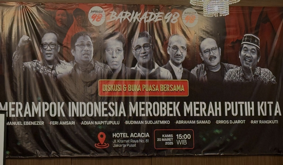 Perampokan kekayaan negara ancam demokrasi dan kedaulatan RI Perampokan kekayaan negara ancam demokrasi dan kedaulatan RI