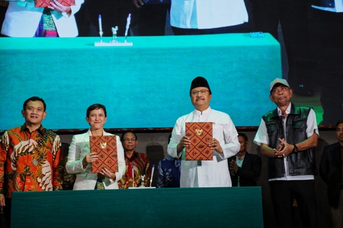 Mensos teken MoU dengan perguruan tinggi Jawa Barat