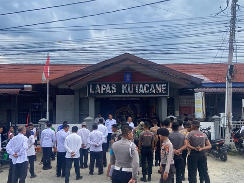 Pascanapi kabur, Lapas Kutacane rusak dan segera diperbaiki
