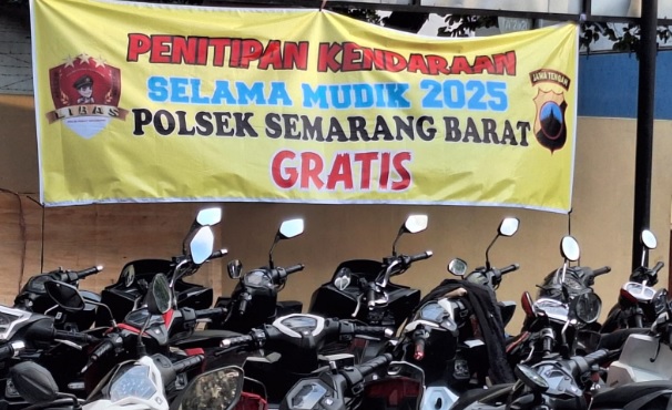 Polrestabes Semarang sediakan jasa penitipan kendaraan gratis selama mudik lebaran Polrestabes Semarang sediakan jasa penitipan kendaraan gratis selama mudik lebaran